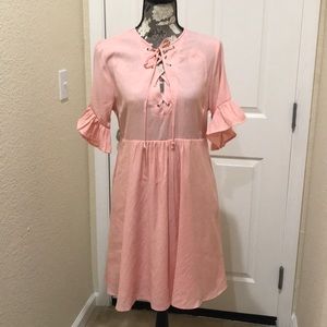 Medium size pink dress